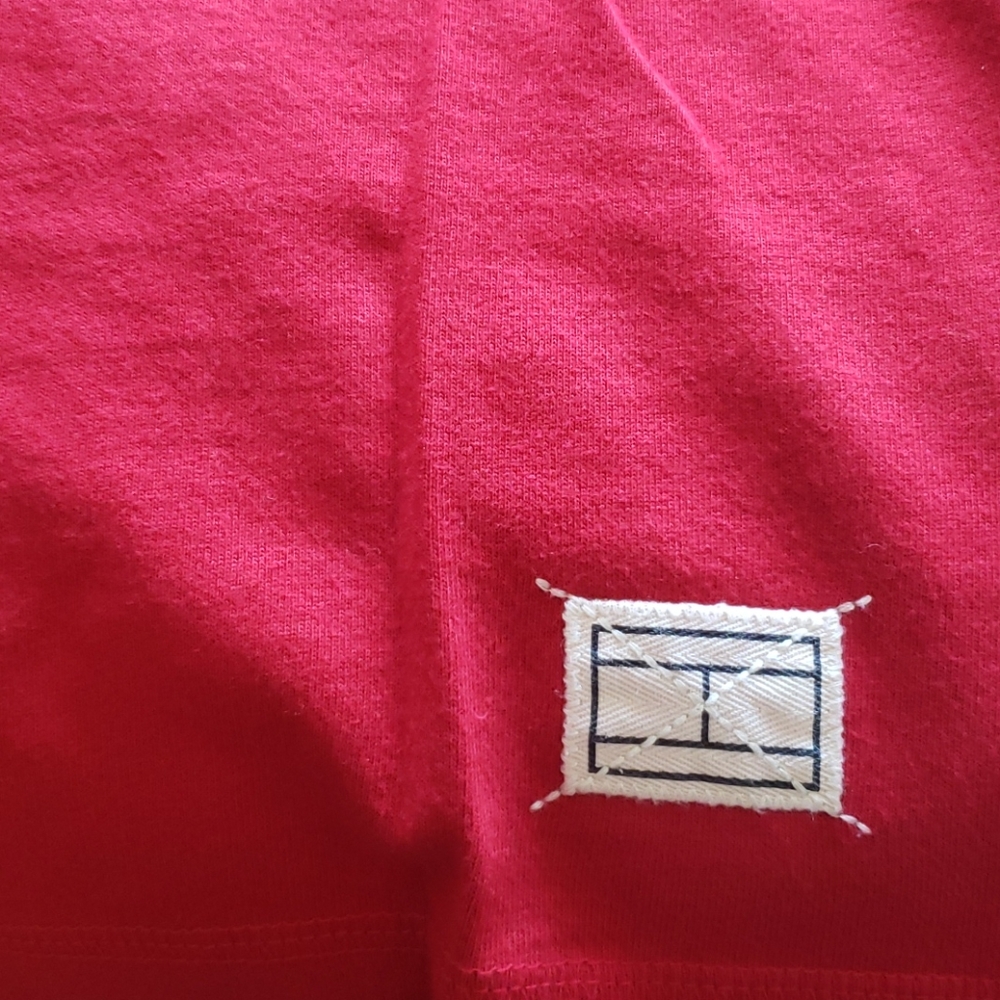 Tommy Hilfiger long sleeves Tee Red Size L - Picture 7 of 10